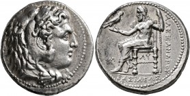 KINGS OF MACEDON. Alexander III ‘the Great’, 336-323 BC. Tetradrachm (Silver, 25 mm, 17.18 g, 8 h), Babylon, struck under Archon, Dokimos, or Seleukos...