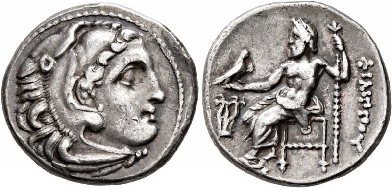 KINGS OF MACEDON. Philip III Arrhidaios, 323-317 BC. Drachm (Silver, 18 mm, 4.32...