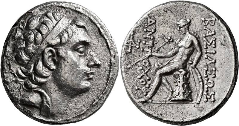 SELEUKID KINGS OF SYRIA. Antiochos III ‘the Great’, 223-187 BC. Tetradrachm (Sil...