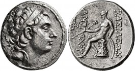 SELEUKID KINGS OF SYRIA. Antiochos III ‘the Great’, 223-187 BC. Tetradrachm (Silver, 28 mm, 15.80 g, 12 h), Antiochia on the Orontes, circa 204-197. D...