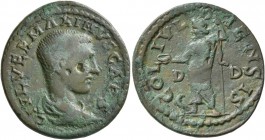 MACEDON. Dium. Maximus , Caesar, 235/6-238. Diassarion (?) (Bronze, 25 mm, 6.65 g, 7 h). C IVL VER MAXIMVS CAES Draped bust of Maximus to right, seen ...