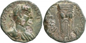 PAPHLAGONIA. Sinope. Valerian I , 253-260. AE (Bronze, 24 mm, 9.02 g, 3 h), CE 329 = 258/9 (?). IMP VALER[IANVS ...] Laureate, draped and cuirassed bu...