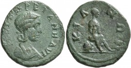 BITHYNIA. Cius. Orbiana , Augusta, 225-227. Assarion (Bronze, 22 mm, 5.59 g, 1 h). CAΛΛ B OPBIANA AVΓ Diademed and draped bust of Orbiana to right. Re...