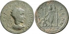 CILICIA. Epiphanea. Gordian III , 238-244. Hexassarion (Bronze, 34 mm, 27.63 g, 1 h). AYTOK M ANTW ΓOPΔIANOC Radiate, draped and cuirassed bust of Gor...