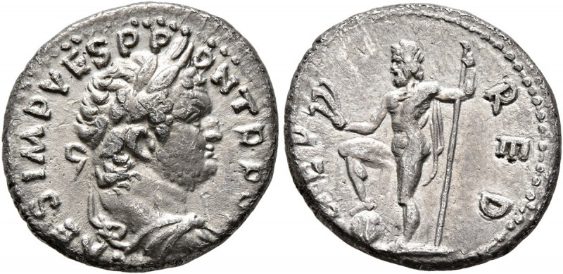 Titus, as Caesar, 69-79. Denarius (Silver, 17 mm, 2.67 g, 6 h), Antiochia, 72-73...