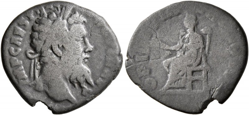 Pertinax, 193. Denarius (Silver, 18 mm, 2.51 g, 1 h), Rome. IMP CAES P HELV PERT...