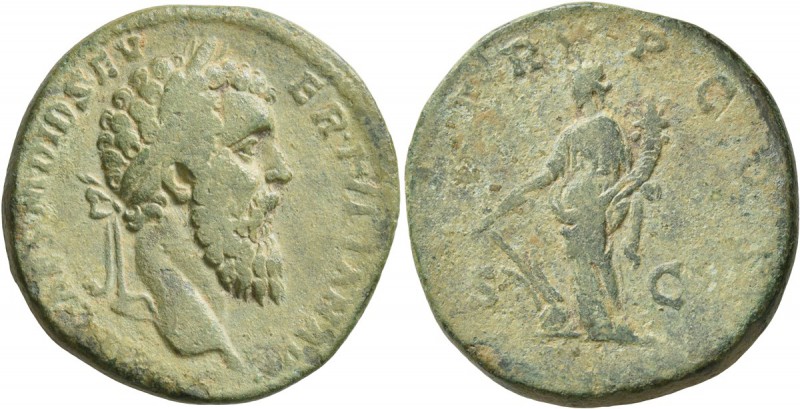 Didius Julianus, 193. Sestertius (Orichalcum, 30 mm, 20.54 g, 12 h), Rome. IMP C...