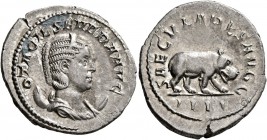 Otacilia Severa, Augusta, 244-249. Antoninianus (Silver, 23 mm, 4.66 g, 8 h), Rome, 248. OTACIL SEVERA AVG Diademed and draped bust of Otacilia Severa...