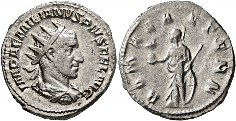 Aemilian, 253. Antoninianus (Silver, 22 mm, 4.14 g, 6 h), Rome. IMP AEMILIANVS P...