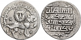 ISLAMIC, Seljuks. Rum. Ghiyath al-Din Kay Khusraw II , first reign, AH 634-644 / 1237-1246 AD. Dirham (Silver, 22 mm, 3.09 g, 11 h), Qunya (Konya) min...