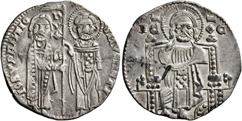 ITALY. Venezia (Venice). Giovanni Soranzo , 1312-1328. Grosso (Silver, 19 mm, 2....