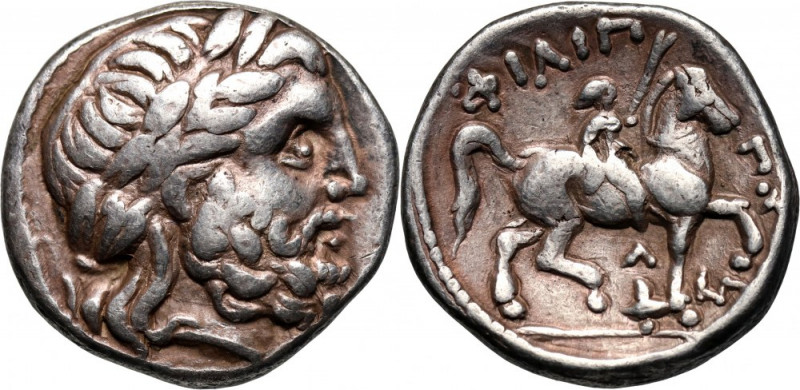 Greece, Macedonia, Philip II 359-336 BC, Tetradrachm, Amphipolis Weight 14,23 g,...