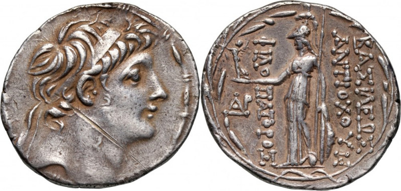 Syria, Cappadocia, Antiochus IX Cyzicenus 114-95 BC, Tetradrachm Weight 16,24 g,...