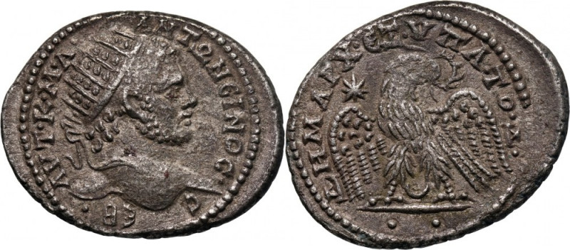 Roman Empire, Syria, Caracalla 198-217, Tetradrachm, Carrhae Weight 12,00 g, 25 ...
