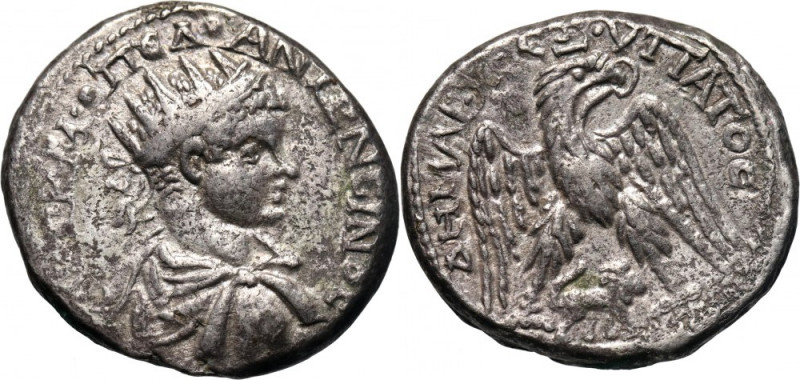 Roman Empire, Syria, Caracalla 198-217, Tetradrachm, Hierapolis Weight 10,85 g, ...