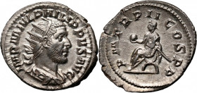 Roman Empire, Philip the Arab 244-249, Antoninian, Rome