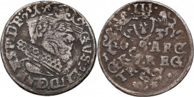 Gustaw II Adolf, trojak 1632, Elbląg - okupacja szwedzka