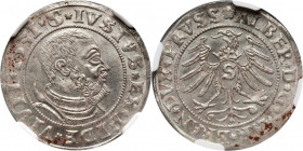 Prusy Książęce, Albert Hohenzollern, grosz 1531, Królewiec MAX