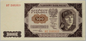 PRL, 500 złotych 1.07.1948, seria BT