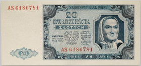 PRL, 20 złotych 1.07.1948, seria AS