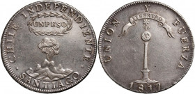 Chile, Peso 1817, Santiago