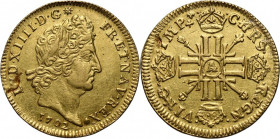 France, Louis XIV, Louis d'or 1702 A, Paris