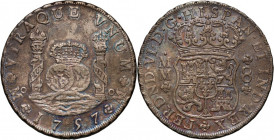 Mexico, Ferdinand VI, 8 Reales 1757 Mo-MM, Mexico City