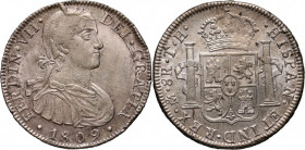Mexico, Ferdinand VII, 8 Reales 1809 Mo-TH, Mexico City