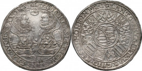 Germany, Saxony-Coburg-Eisenach, Johann Casimir and Johann Ernst, Thaler 1594, Saalfeld