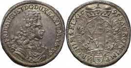 Germany, Saxony, Friedrich August I, 2/3 Thaler (gulden) 1695 IK, Dresden