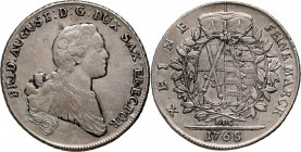 Germany, Saxony, Friedrich August III, Thaler 1768 EDC, Dresden