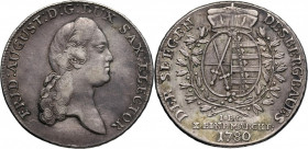 Germany, Saxony, Friedrich August III, Thaler 1780 IEC, Dresden