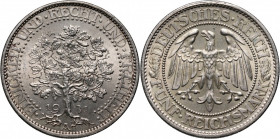 Germany, Weimar Republic, 5 Mark 1931 A, Berlin, Oak