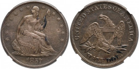 USA, 1/2 Dollar 1857, Philadelphia