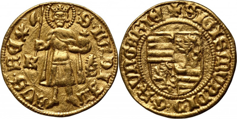 Hungary, Sigismund of Luxemburg 1387-1437, Goldgulden ND, Kremnitz Gold 3,52 g. ...