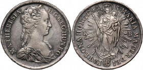Hungary, Maria Theresia, Thaler 1742 KB, Kremnitz