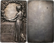 Hungary, Orchard Society, Silver plaquette, Budapest 1885