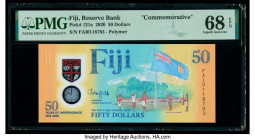 Fiji Reserve Bank of Fiji 50 Dollars 2020 Pick 121a Commemorative PMG Superb Gem Unc 68 EPQ. 

HID09801242017

© 2020 Heritage Auctions | All Rights R...