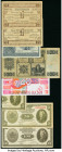 Netherlands and Netherlands Indies Group Lot of 8 Examples Fine-Crisp Uncirculated. Pinholes present on one 1918 1 Gulden. One 50 gulden is a half not...