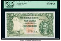 New Zealand Reserve Bank of New Zealand 10 Pounds ND (1960-67) Pick 161d PCGS Very Choice New 64PPQ. 

HID09801242017

© 2020 Heritage Auctions | All ...