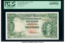 New Zealand Reserve Bank of New Zealand 10 Pounds ND (1960-67) Pick 161d PCGS Very Choice New 64PPQ. 

HID09801242017

© 2020 Heritage Auctions | All ...