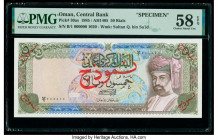 Oman Central Bank of Oman 50 Rials 1985 / AH1405-12 Pick 30as Specimen PMG Choice About Unc 58 EPQ. 

HID09801242017

© 2020 Heritage Auctions | All R...