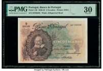 Portugal Banco de Portugal 5 Escudos 10.7.1920 Pick 120 PMG Very Fine 30. 

HID09801242017

© 2020 Heritage Auctions | All Rights Reserved