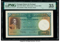 Portugal Banco de Portugal 100 Escudos 21.2.1935 Pick 150 PMG Choice Very Fine 35. 

HID09801242017

© 2020 Heritage Auctions | All Rights Reserved
