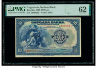 Yugoslavia National Bank 10 Dinara 1.11.1920 Pick 21a PMG Uncirculated 62. 

HID09801242017

© 2020 Heritage Auctions | All Rights Reserved