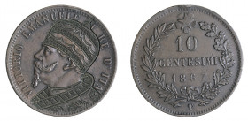 VITTORIO EMANUELE II (1861-1878) 

10 Centesimi 1867, Torino rame gr. 9,75. Pagani cfr. 548, MIR cfr. 1092k.
Rara. Spl

Ex asta Schulman NL 282, ...