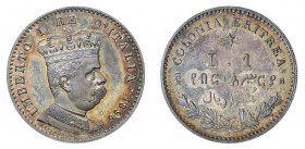 UMBERTO I – Colonia Eritrea (1890-1900) 

1 Lira 1896, argento gr. 5,00. Pagani 636, MIR 1112c
NGC5782311-019 PF65, Rara. Fdc

Unico e migliore e...