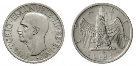 VITTORIO EMANUELE III (1900-1946) 

1 Lira 1936 A. XIV, nickel gr. 8,06. Pagani 789, MIR 1149a.
NGC5782334-018 MS65. Fdc