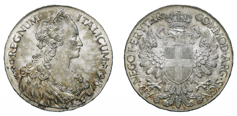 Vittorio Emanuele III - Colonia Eritrea 

Tallero 1918, argento gr. 28,05. D/ ...