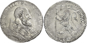 Bologna. Pio V (Antonio Ghisleri), 1566-1572 

Bianco, AR 4,87 g. PIVS IIIII PONT MAX Busto a d. con piviale ornato. Rv. BONONIA MATER STVDIORVM Leo...